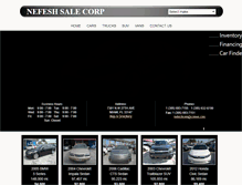 Tablet Screenshot of nefeshsalecorp.com